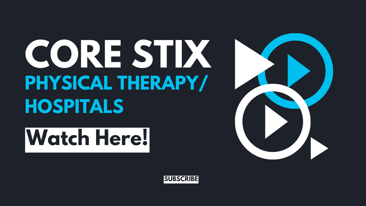Load video: Core Stix - Physical Therapy
