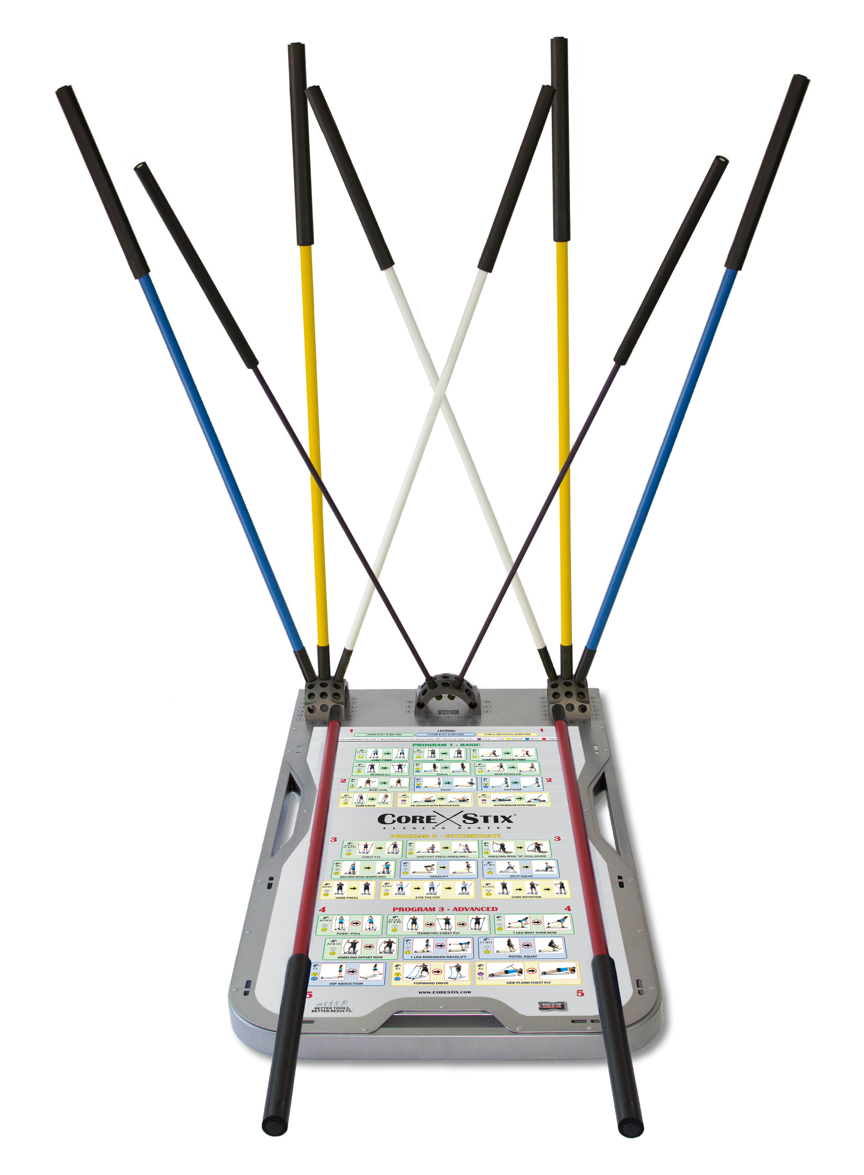 Core Stix One CORE STIX PRO BOARD: Enhance Rehab, Core Strength, Balance ...